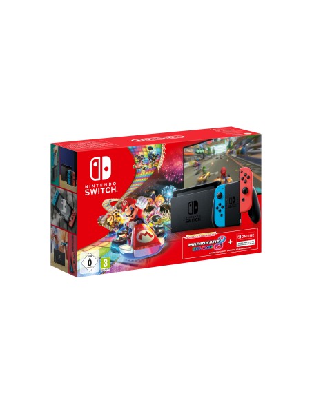 Nintendo Switch + Mario Kart 8 Deluxe + 3 mesi abbonamento Switch Online console da gioco 15,8 cm (6.2") 32 GB Touch screen