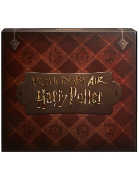 Games Pictionary Air Harry Potter, Gioco di disegni per tutta la famiglia, con penna a forma di bacchetta 8+ Anni