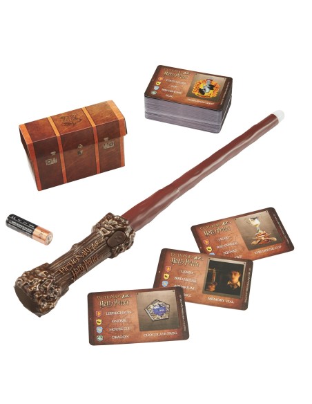 Games Pictionary Air Harry Potter, Gioco di disegni per tutta la famiglia, con penna a forma di bacchetta 8+ Anni