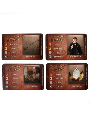 Games Pictionary Air Harry Potter, Gioco di disegni per tutta la famiglia, con penna a forma di bacchetta 8+ Anni