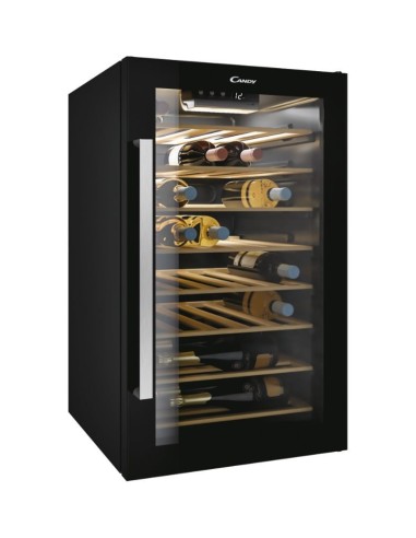 Candy DiVino CWC 154 EEL N Libera installazione Nero 41 bottiglia bottiglie