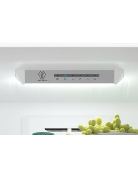 Candy CMICN 5184XN frigorifero con congelatore Libera installazione 270 L E Acciaio inossidabile