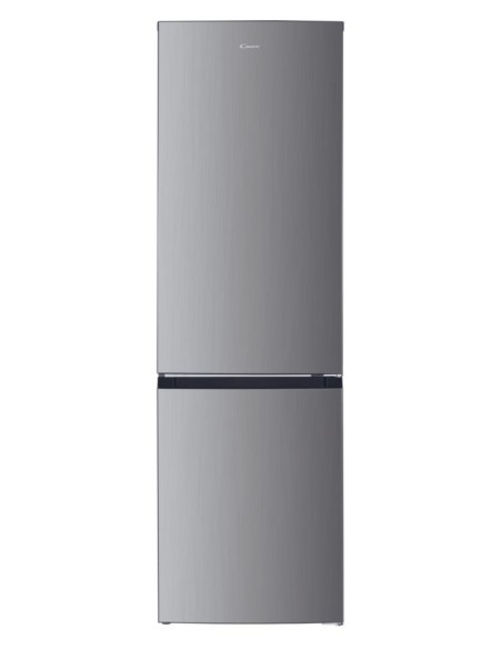 Candy CCH1T518FX frigorifero con congelatore Libera installazione 253 L F Platino, Acciaio inossidabile