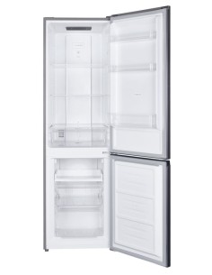 Candy CCH1T518FX frigorifero con congelatore Libera installazione 253 L F Platino, Acciaio inossidabile 2