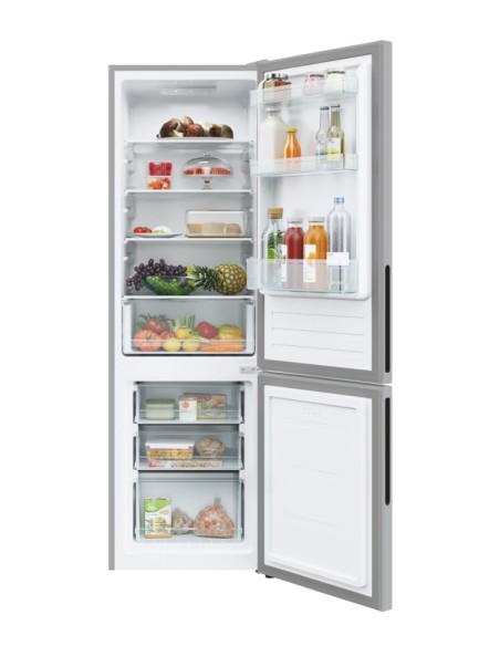 Candy City Combi CCT3L517FS frigorifero con congelatore Libera installazione 260 L F Argento