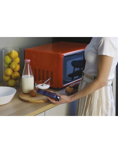 Candy Divo G20CO Superficie piana Microonde combinato 20 L 700 W Arancione
