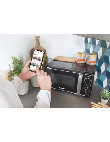 Candy Divo G20CMB Superficie piana Microonde con grill 20 L 700 W Nero