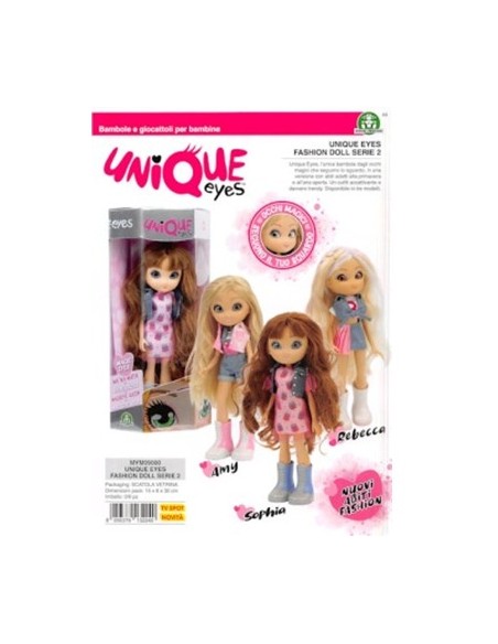 Giochi Preziosi Unique Eyes serie 2 Fashion Doll
