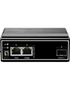 LevelOne IGP-0310 switch di rete Gigabit Ethernet (10 100 1000) Supporto Power over Ethernet (PoE) Nero