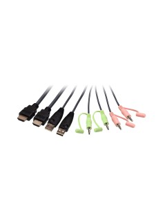 ATEN Switch KVM cablato USB 4K HDMI a 2 porte con selettore porta remota 2