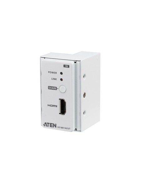 ATEN Trasmettitore HDMI HDBaseT-Lite con placca a parete EU   PoH