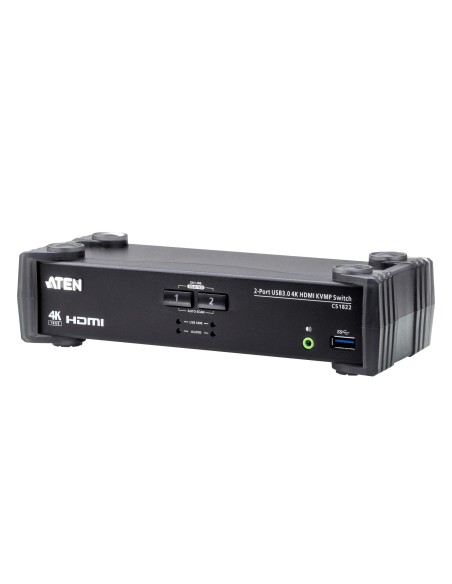ATEN CS1822 switch per keyboard-video-mouse (kvm) Nero