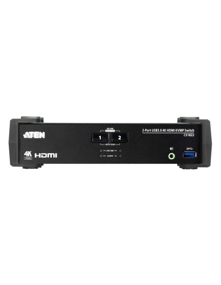 ATEN CS1822 switch per keyboard-video-mouse (kvm) Nero