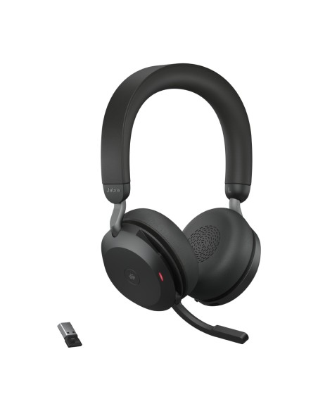 Jabra Evolve2 75 Auricolare Wireless A Padiglione Ufficio Bluetooth Base di ricarica Nero