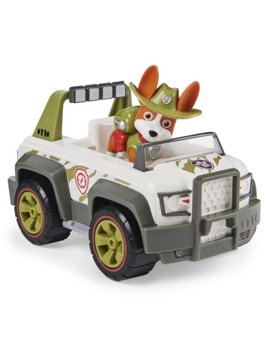 PAW Patrol | Veicolo Jungle Cruiser di Tracker | Veicolo e personaggio di Tracker | Giochi per bambini dai 3 anni in su
