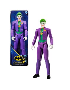 DC Comics | BATMAN | Personaggio Joker in scala 30 cm con decorazioni originali e 11 punti di articolazione - Giocattoli per