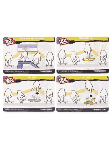 Tech Deck MINI SKATE FINGERSKATE VERUSUS SERIES Confezione da 2 mini skate assortiti e un ostacolo, per bambini dai 4 anni in su