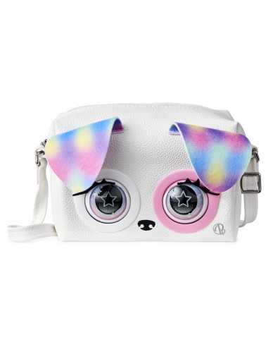 Purse Pets Borsetta interattiva in versione Cucciolo Arcobaleno con oltre 25 effetti sonori e reazioni