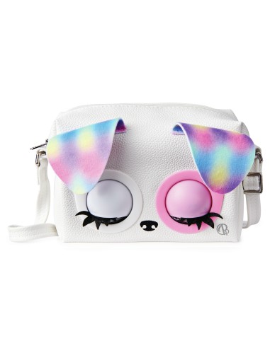 Purse Pets Borsetta interattiva in versione Cucciolo Arcobaleno con oltre 25 effetti sonori e reazioni