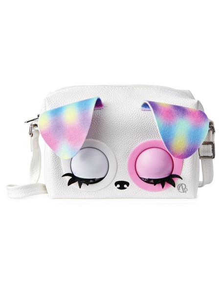 Purse Pets Borsetta interattiva in versione Cucciolo Arcobaleno con oltre 25 effetti sonori e reazioni