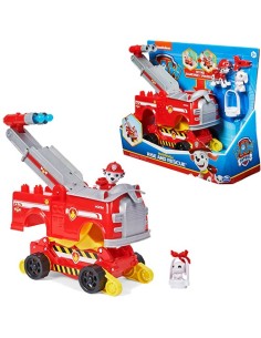 PAW Patrol , veicolo trasformabile Rise and Rescue di Marshall con personaggio e accessori, giocattoli per bambini dai 3 anni