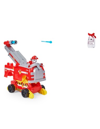 PAW Patrol , veicolo trasformabile Rise and Rescue di Marshall con personaggio e accessori, giocattoli per bambini dai 3 anni