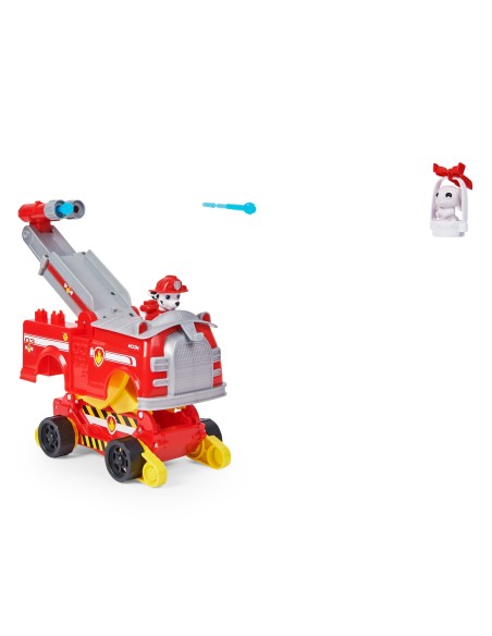 PAW Patrol , veicolo trasformabile Rise and Rescue di Marshall con personaggio e accessori, giocattoli per bambini dai 3 anni