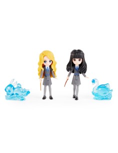 Wizarding World , Set Amicizia Patronus di Luna Lovegood e Cho Chang con 2 bambole articolate e 2 animali Patronus, collezione