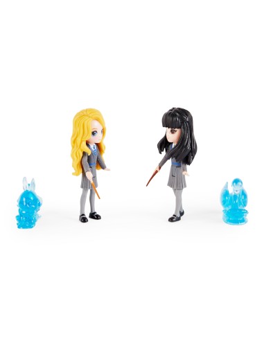 Wizarding World , Set Amicizia Patronus di Luna Lovegood e Cho Chang con 2 bambole articolate e 2 animali Patronus, collezione