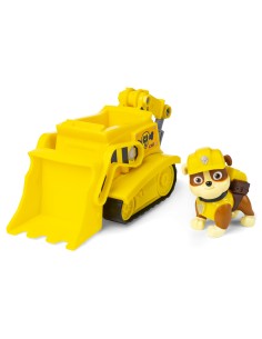 PAW Patrol | Bulldozer di Rubble | Veicolo e personaggio di Rubble | Giochi per bambini dai 3 anni in su