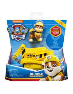 PAW Patrol | Bulldozer di Rubble | Veicolo e personaggio di Rubble | Giochi per bambini dai 3 anni in su 2