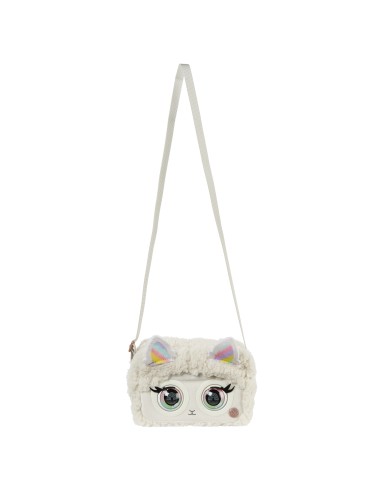 Purse Pets | BORSETTA INTERATTIVA FLUFFY | in versione Lama con oltre 30 effetti sonori e reazioni, giocattoli per bambine dai