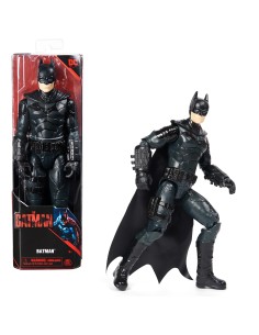 DC Comics , BATMAN IL FILM Personaggio del film The Batman da 30 cm, oggetto da collezione del film The Batman, giocattoli per