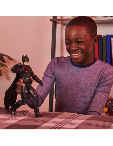 DC Comics , BATMAN IL FILM Personaggio del film The Batman da 30 cm, oggetto da collezione del film The Batman, giocattoli per