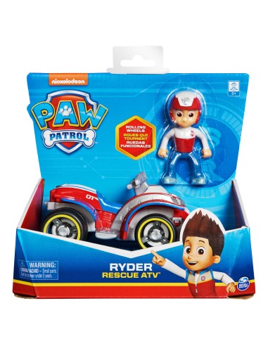 PAW Patrol Quad di salvataggio di Ryder Veicolo e personaggio di Ryder Giochi per bambini dai 3 anni in su