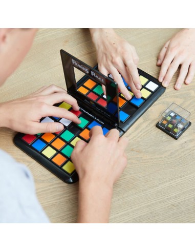 Spin Master Rubik’s , , RACE, classico gioco da tavolo di , l'originale, rapido e di strategia, board game a 2 giocatori,