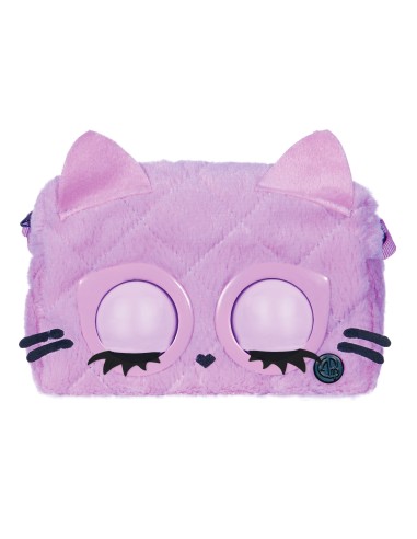 Purse Pets borsetta interattiva Fluffy in versione Gatto con oltre 30 effetti sonori e reazioni, giocattoli per bambine dai 5