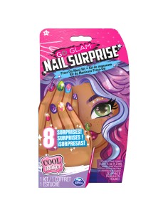 Cool Maker , GO GLAM kit unghie finte Nail Surprise, contenuto a sorpresa, per bambine dagli 8 anni in su