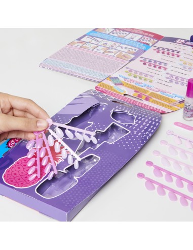 Cool Maker , GO GLAM kit unghie finte Nail Surprise, contenuto a sorpresa, per bambine dagli 8 anni in su
