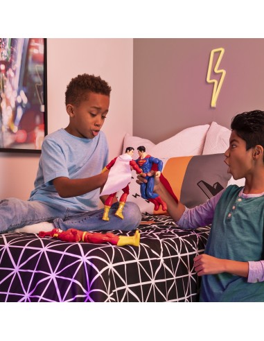 DC Comics | AQUAMAN | Personaggio AQUAMAN 30 cm | Personaggio in scala 30 cm con decorazioni originali, mantello e 11 punti di