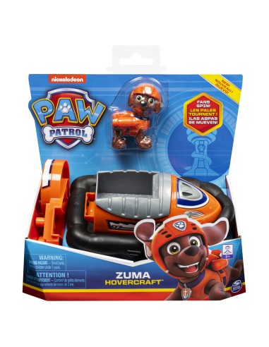 PAW Patrol | Aeroscafo di Zuma | Veicolo e personaggio di Zuma | Giochi per bambini dai 3 anni in su
