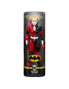 DC Comics , BATMAN, Personaggio Harley Quinn, in scala 30 cm con costume originale e dotato di 11 punti di articolazione, dai 3
