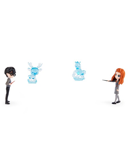 Wizarding World , Set Amicizia Patronus di Harry Potter e Ginny Weasley con 2 bambole articolate e 2 animali Patronus,