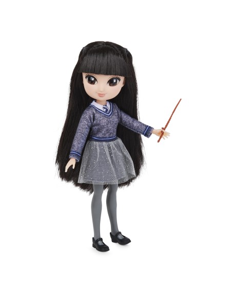 Wizarding World , bambola articolata di Cho Chang da 20cm, con bacchetta e divisa di Hogwarts, collezione Harry Potter,