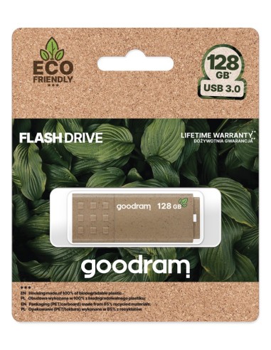 Goodram UME3 Eco Friendly unità flash USB 128 GB USB tipo A 3.2 Gen 1 (3.1 Gen 1) Marrone
