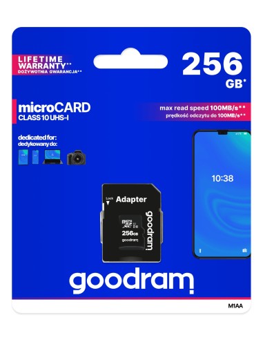 Goodram M1AA 256 GB MicroSDXC UHS-I