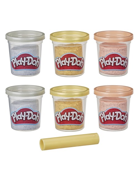 Play-Doh E94335L0 composto per ceramica e modellazione Pasta modellabile 250 g Colori assortiti 6 pz