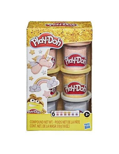 Play-Doh E94335L0 composto per ceramica e modellazione Pasta modellabile 250 g Colori assortiti 6 pz