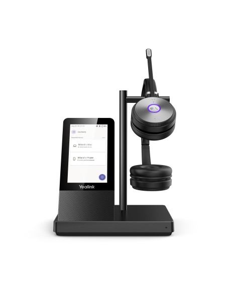 Yealink WH66 Dual Teams Sistema di audioconferenza personale Wireless A Padiglione Ufficio USB tipo A Bluetooth Base di