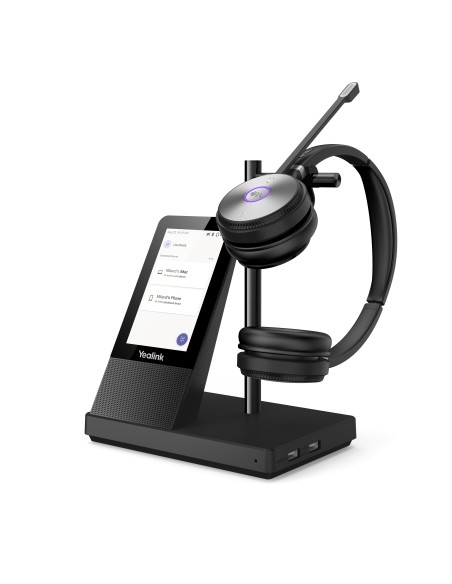 Yealink WH66 Dual Teams Sistema di audioconferenza personale Wireless A Padiglione Ufficio USB tipo A Bluetooth Base di